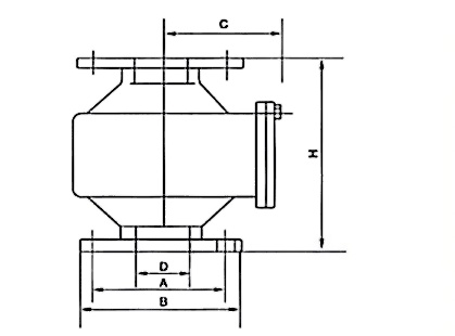 High-pressure floating ball valve