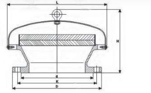 High-pressure floating ball valve