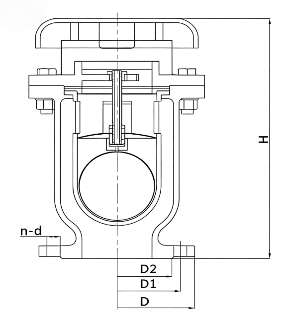High-pressure floating ball valve