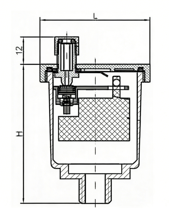 High-pressure floating ball valve