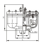 High-pressure floating ball valve