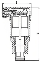 High-pressure floating ball valve